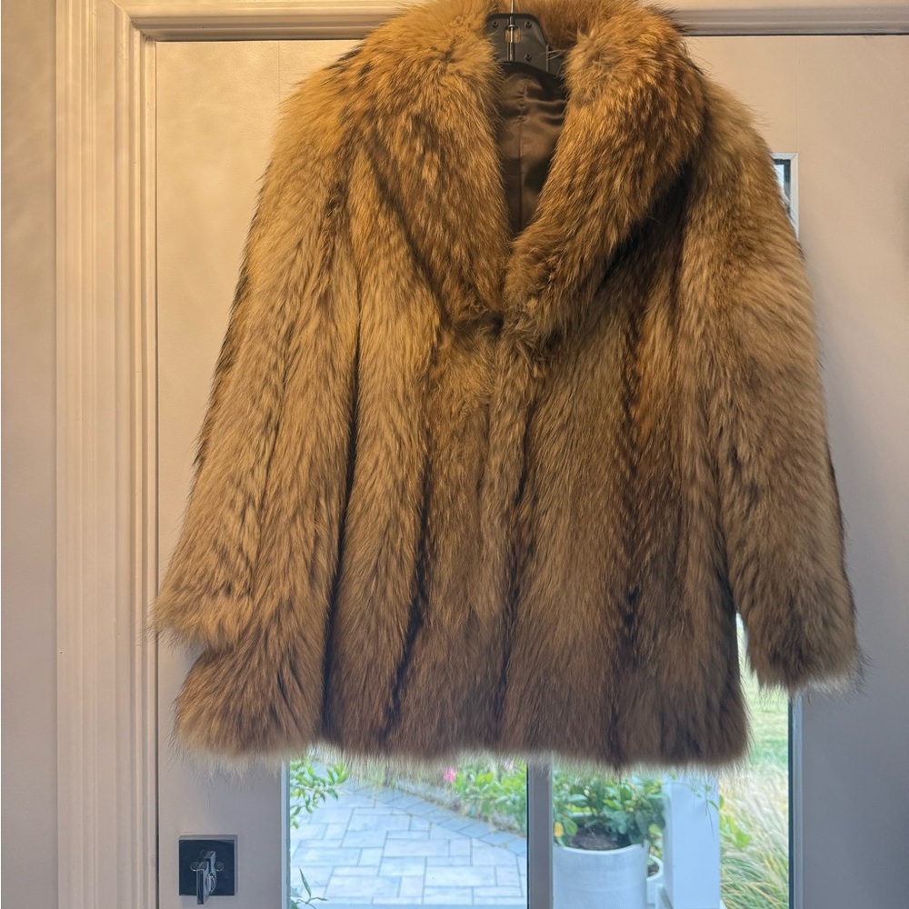 Japanese Tanuki Fur Coat: